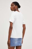 Бавовняна футболка Answear Lab колір білий (3317773)