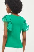 Футболка Answear Lab жіноча колір зелений (3307543)