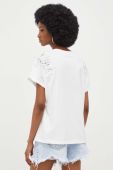 Бавовняна футболка Answear Lab колір білий (3314569)