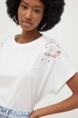 Бавовняна футболка Answear Lab колір білий (3314569)