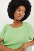 Футболка Answear Lab жіноча колір зелений (3295468)