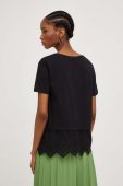 Бавовняна футболка Answear Lab колір чорний (3333871)