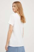 Бавовняна футболка Answear Lab колір білий (3355053)