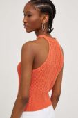 Бавовняний топ Answear Lab колір помаранчевий (3331272)