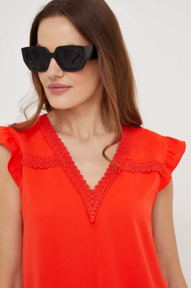 Блузка Answear Lab колір червоний (3371038)