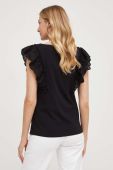 Футболка Answear Lab жіночий колір чорний (3364005)