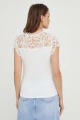 Бавовняна футболка Answear Lab колір білий (3373993)