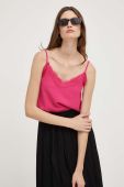 Блузка Answear Lab колір рожевий однотонна