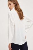 Бавовняна сорочка Answear Lab колір білий relaxed класичний комір