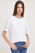 Бавовняна футболка Answear Lab колір білий (3426843)