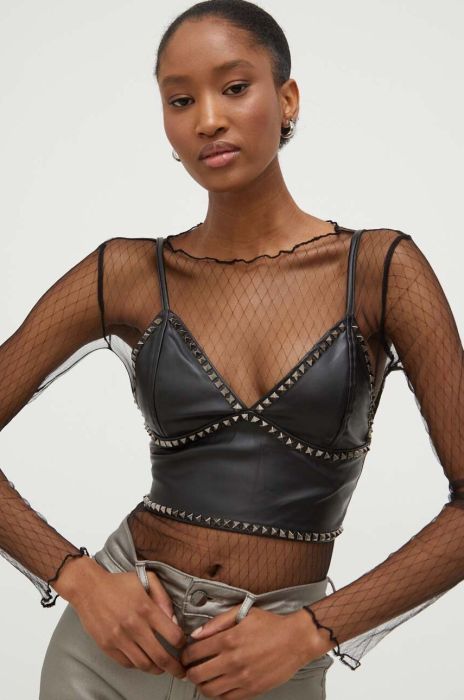 Топ Answear Lab жіночий колір чорний (3646169)