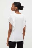 Футболка Answear Lab жіночий колір білий (3649097)