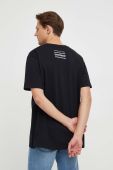 Бавовняна футболка Answear Lab колір чорний з принтом (3658094)