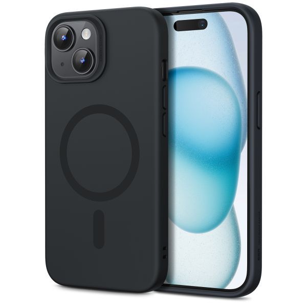 Чохол ESR Cloud Soft Case (HaloLock) Black для iPhone 15 (1A6800102)