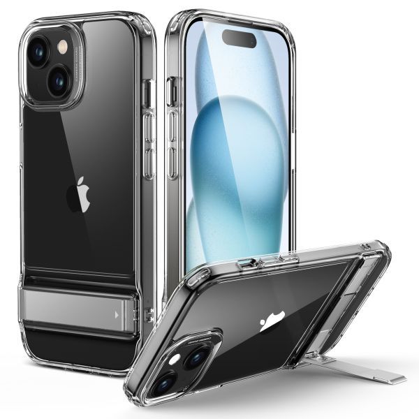 Чохол з підставкою ESR Boost Kickstand Case Clear для iPhone 15 (1A6500102)