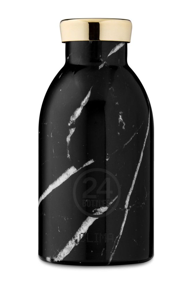 24bottles - Термопляшка Clima Black Marble 330ml Clima.330.Black.Marble-BlackMarbl колір чорний