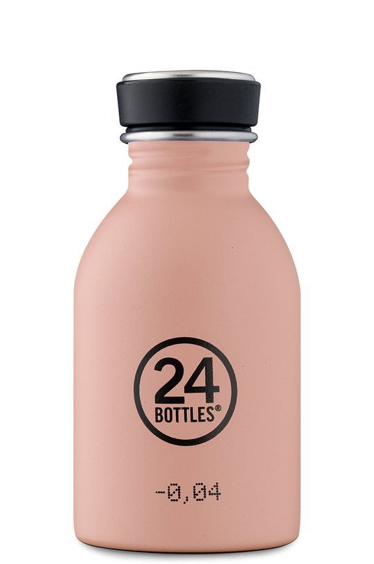 Пляшка 24bottles колір рожевий Urban.250ml.Dusty.Pink-Dusty.Pink