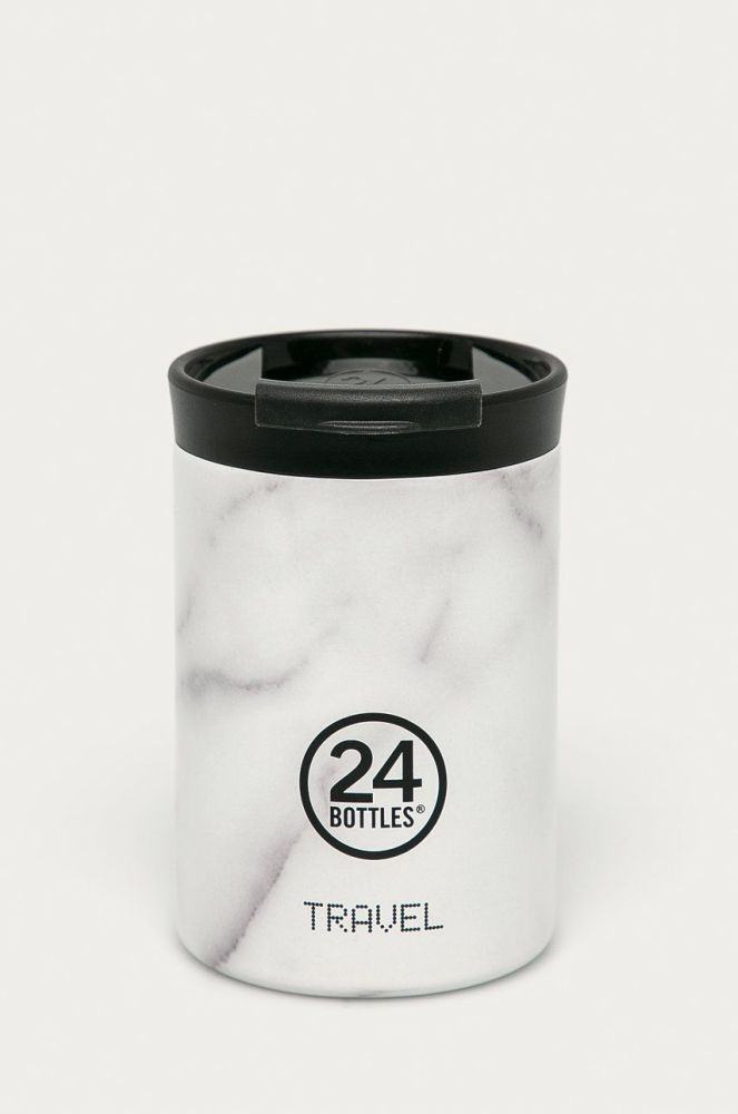 24bottles - Термопляшка Travel Tumbler Carrara 350ml Tumbler.350.Carrara-Carrara колір сірий