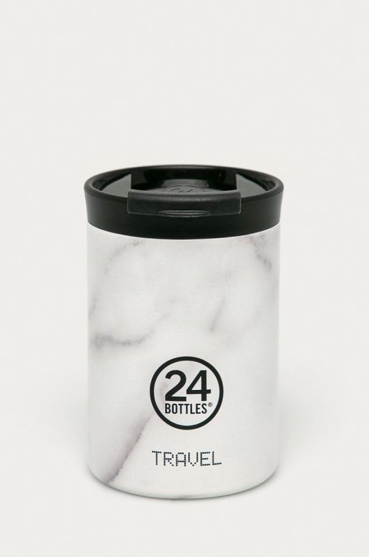24bottles - Термопляшка Travel Tumbler Carrara 350ml Tumbler.350.Carrara-Carrara колір сірий