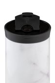 24bottles - Термопляшка Travel Tumbler Carrara 600ml колір сірий
