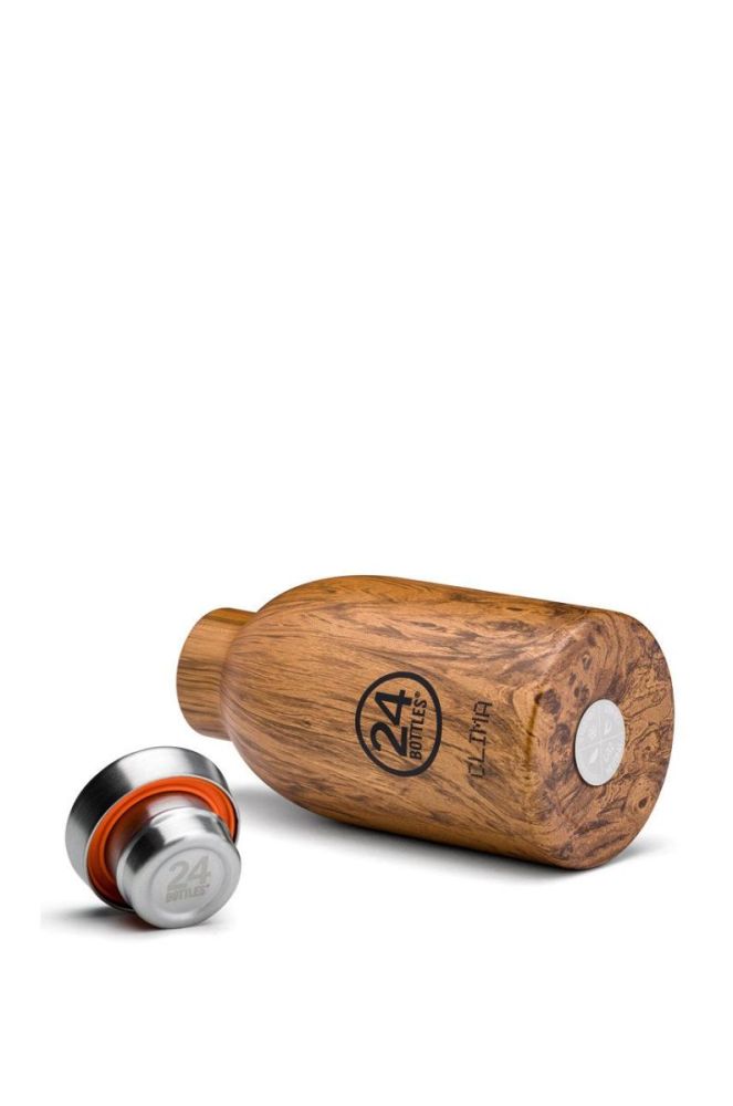 24bottles - Термобутылка Clima Sequoia Wood 330ml Clima.330.Sequoia.Wood-SequoiaWoo цвет коричневый фото 3