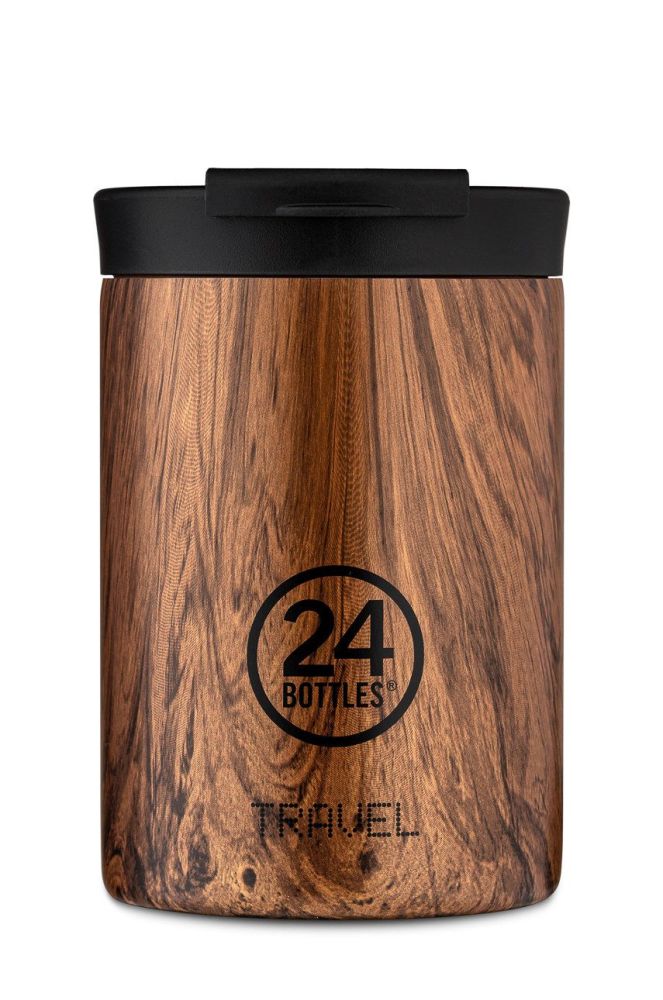 24bottles - Термопляшка Travel Tumbler Sequoia Wood 350ml Tumbler.350.SequoiaWoo-SequoiaWoo колір коричневий