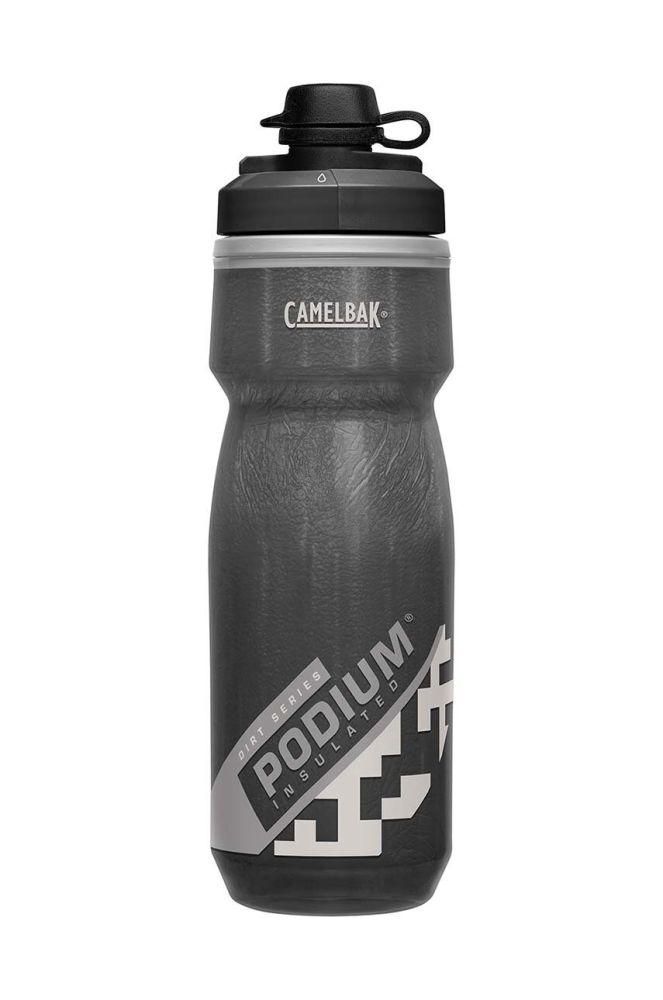 Пляшка для води Camelbak Podium Dirt Series Chill 620 ml колір чорний