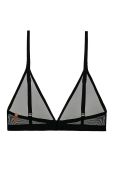Бюстгальтер MUUV. Oia колір чорний прозорий однотонний