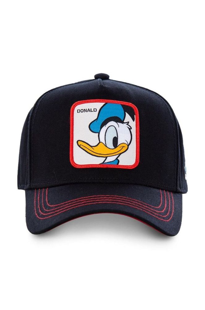 Кепка Capslab Disney колір чорний з аплікацією фото 2