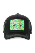 Кепка Capslab Ricky Et Morty колір чорний з аплікацією