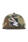 Кепка Capslab Looney Tunes колір коричневий з аплікацією (3616524)