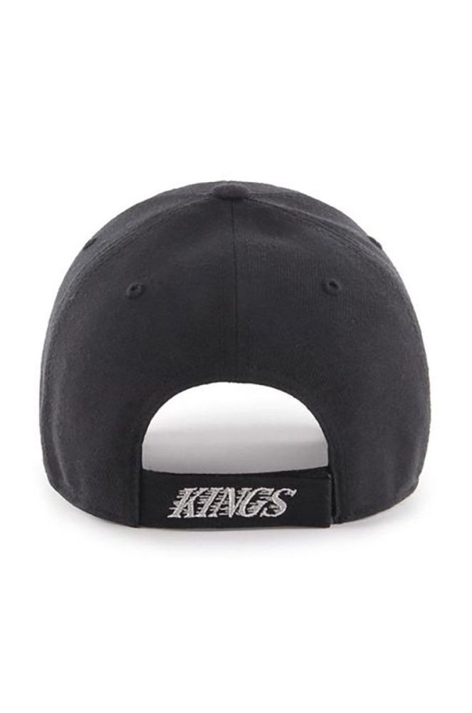 Кепка 47brand Nhl Vintage La Kings колір чорний з аплікацією фото 2