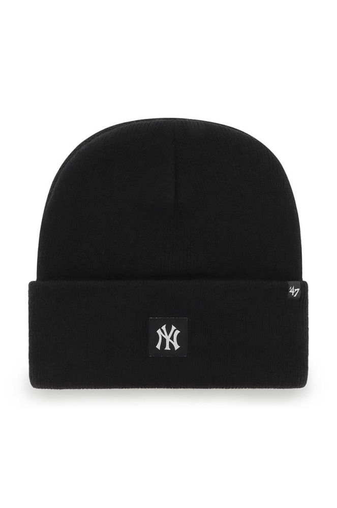 Шапка 47brand Mlb New York Yankees колір чорний (2810574)
