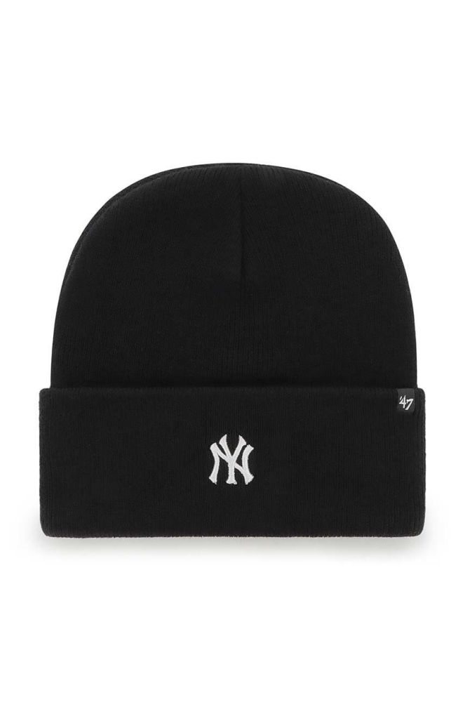 Шапка 47brand Mlb New York Yankees колір чорний (2810140)