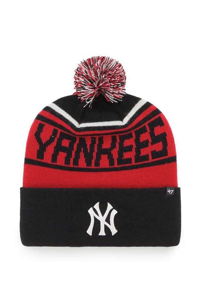 Шапка 47brand Mlb New York Yankees колір чорний (2810580)