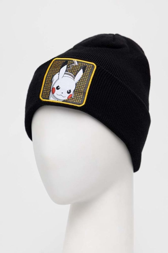 Шапка Capslab X Pokemon колір чорний фото 2