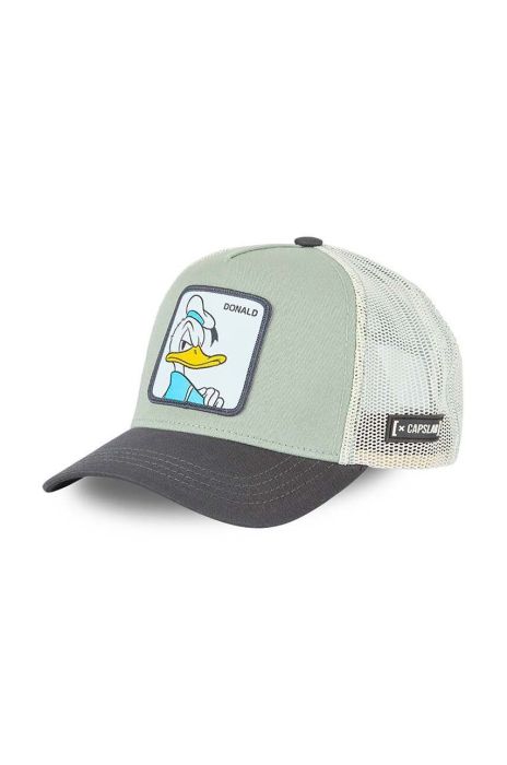 Кепка Capslab DISNEY колір зелений з аплікацією