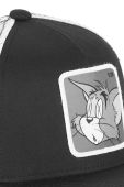 Кепка Capslab TOM & JERRY колір чорний візерунок