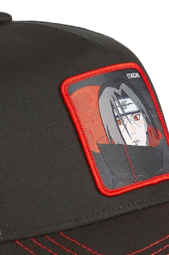 Кепка Capslab Naruto колір чорний з аплікацією фото 3