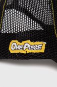 Кепка Capslab ONE PIECE колір чорний з аплікацією (3277907)
