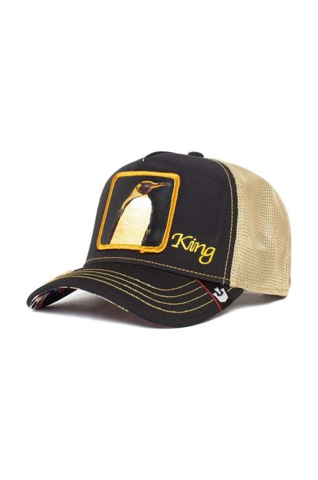 Кепка Goorin Bros колір чорний з аплікацією (3452297)