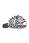 Кепка Capslab Hot Wheels колір білий візерунок