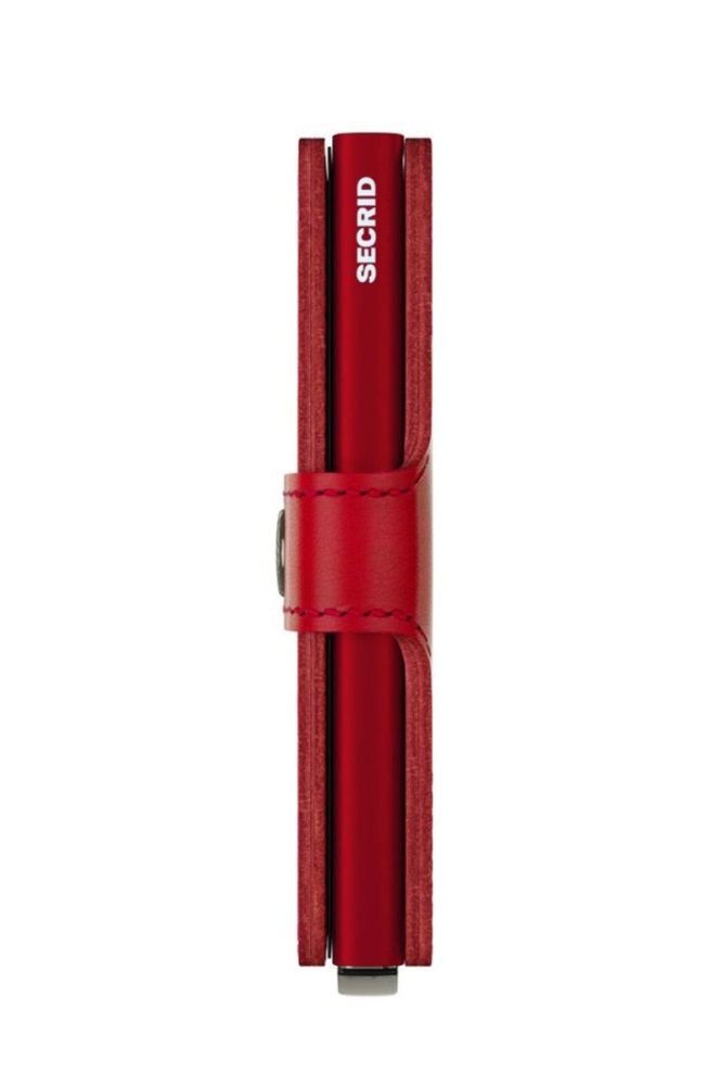 Secrid - Шкіряний гаманець M.Red.Red-Red.Red колір червоний фото 4