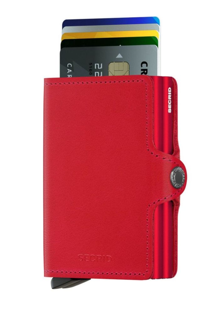 Secrid - Шкіряний гаманець TO.Red.Red-Red.Red колір червоний фото 2