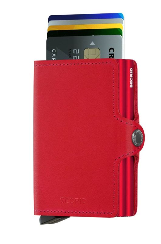 Secrid - Шкіряний гаманець TO.Red.Red-Red.Red колір червоний фото 2