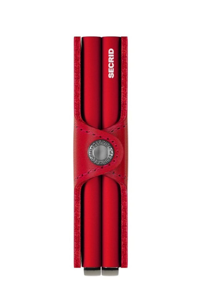 Secrid - Шкіряний гаманець TO.Red.Red-Red.Red колір червоний фото 4