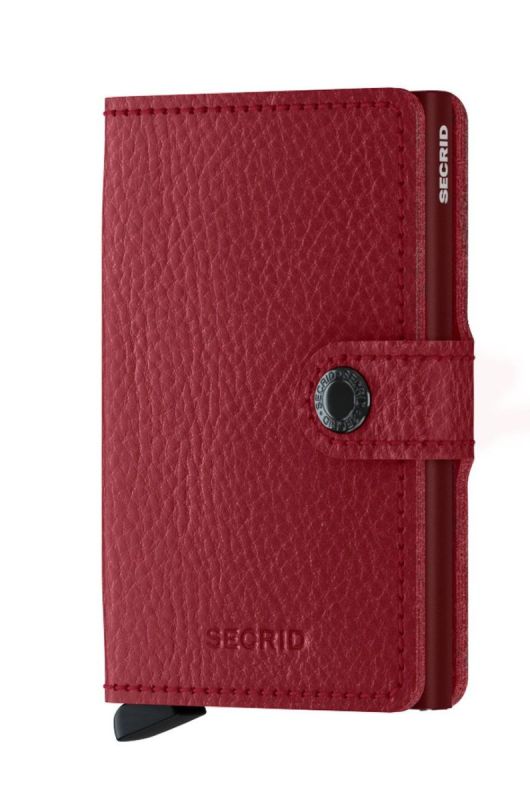Secrid - Шкіряний гаманець MVg.Rosso.Bordeaux-Rosso.Bord колір червоний