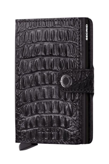 Шкіряний гаманець Secrid жіночий колір чорний