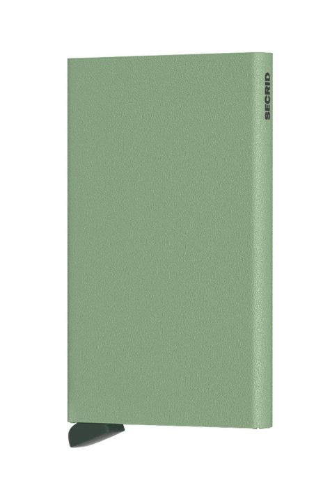 Гаманець Secrid жіночий колір зелений CP.Pistachio-PISTACH