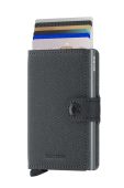 Шкіряний гаманець Secrid чоловічий колір сірий MTw.Grey-Grey